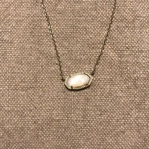 Kendra Scott White Stone Necklace!